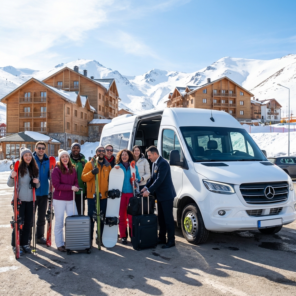 Erzurum Grup Transfer - Mercedes Sprinter Minibüs Palandöken